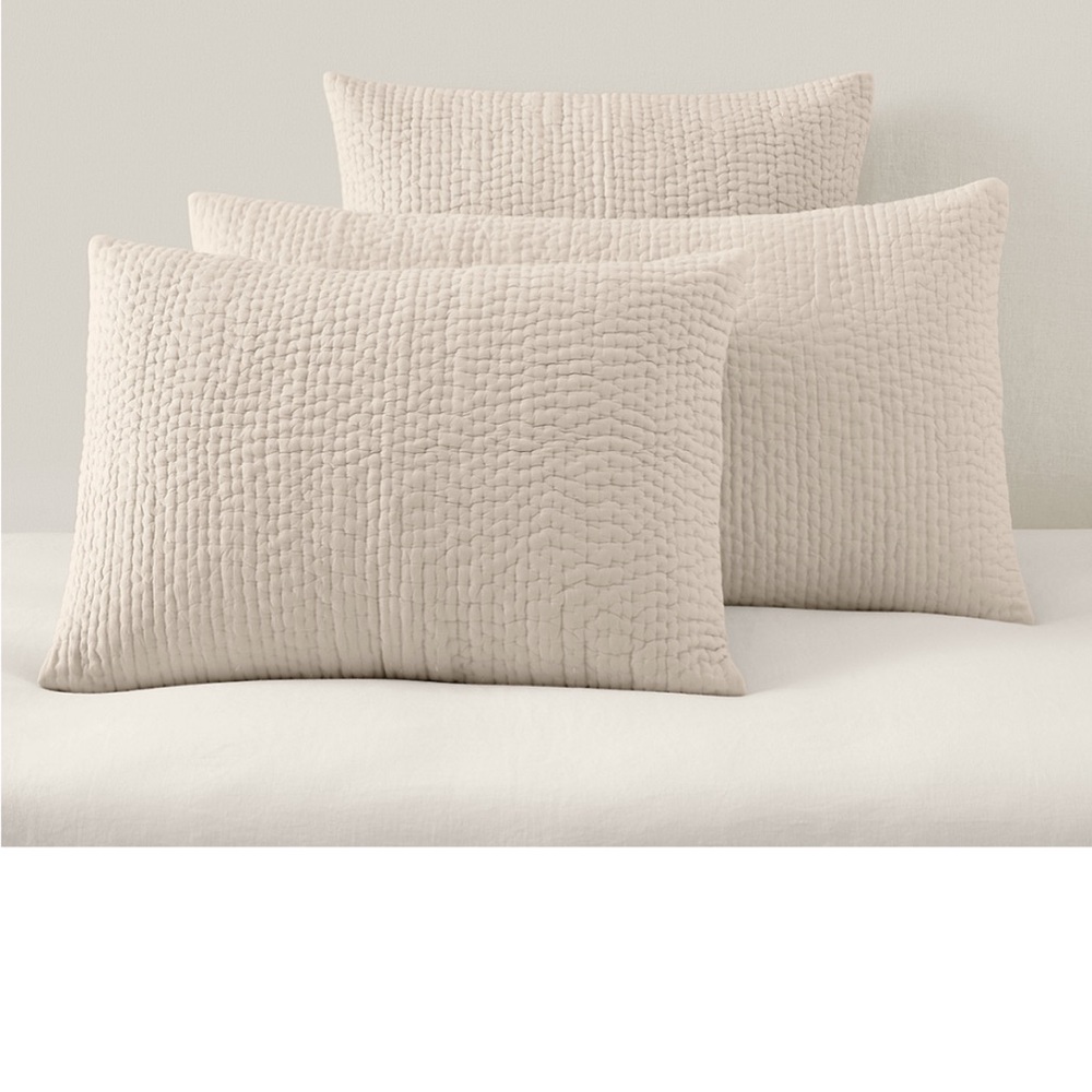 Garnet Hill Standard Shams